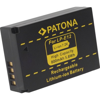 Acumulator Li-ion Patona LP-E12 Acumulator Li-ion Patona LP-E12