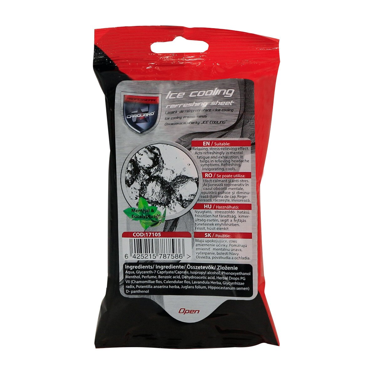 Laveta de reimprospatare Ice cooling 20 de coli