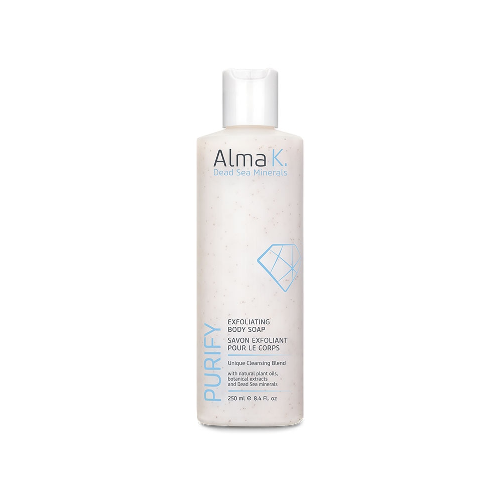 Sapun Exfoliant pentru Corp, Purify, Alma K, 250 ml