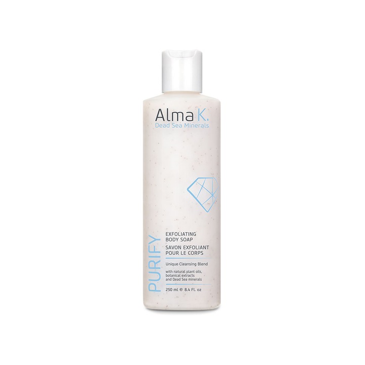 Ексфолиращ сапун за тяло, Purify, Alma K, 250 мл