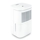 Dezumidificator DacEnergy©, capacitate rezervor apa 2,2 l, cronometru de 12 ore, 60 m3, filtru de particule antibacterian, afisaj LCD, panou de control, functia de dezghetare automata, alb