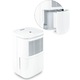 Dezumidificator DacEnergy©, capacitate rezervor apa 2,2 l, cronometru de 12 ore, 60 m3, filtru de particule antibacterian, afisaj LCD, panou de control, functia de dezghetare automata, alb
