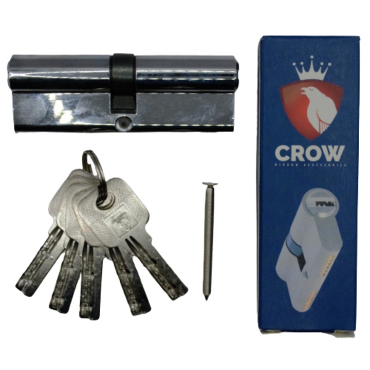 Kilincs PVC CROW 90mm Egal 45 x 45 kulcs