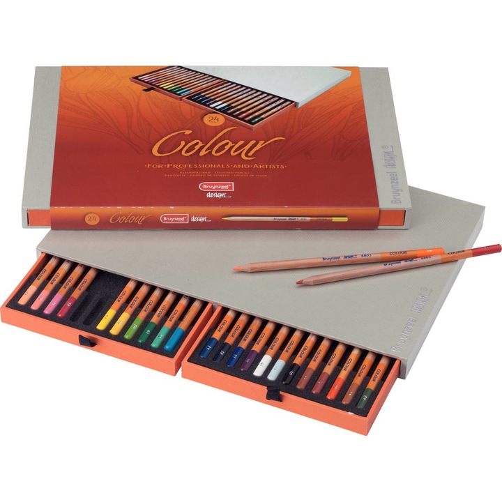 Set Bruynzeel Design Colour Pencil Bo x - 24
