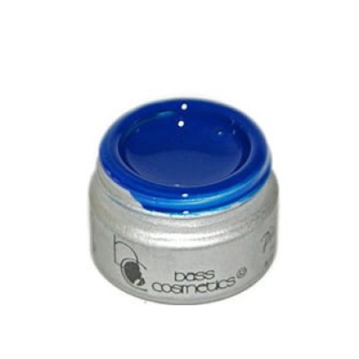 Gel UV 3D, Bass Cosmetics, Albastru, 5 ml