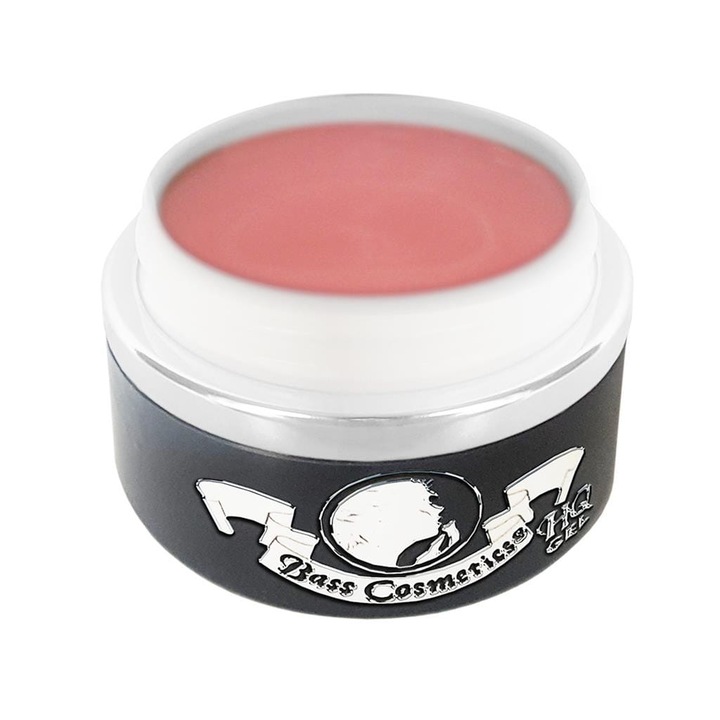 Gel constructie, Bass Cosmetics, Roz, 15 ml
