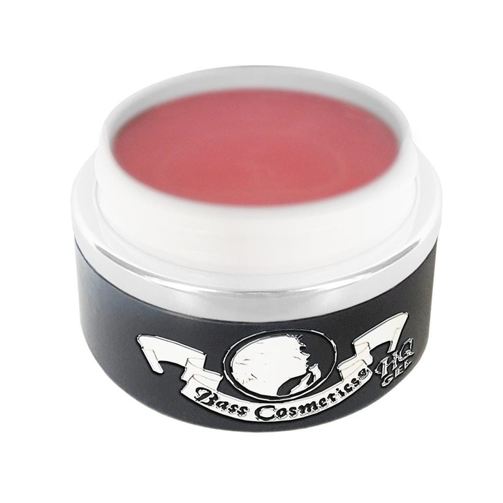 Gel constructie, Bass Cosmetics, Roz, 5 ml