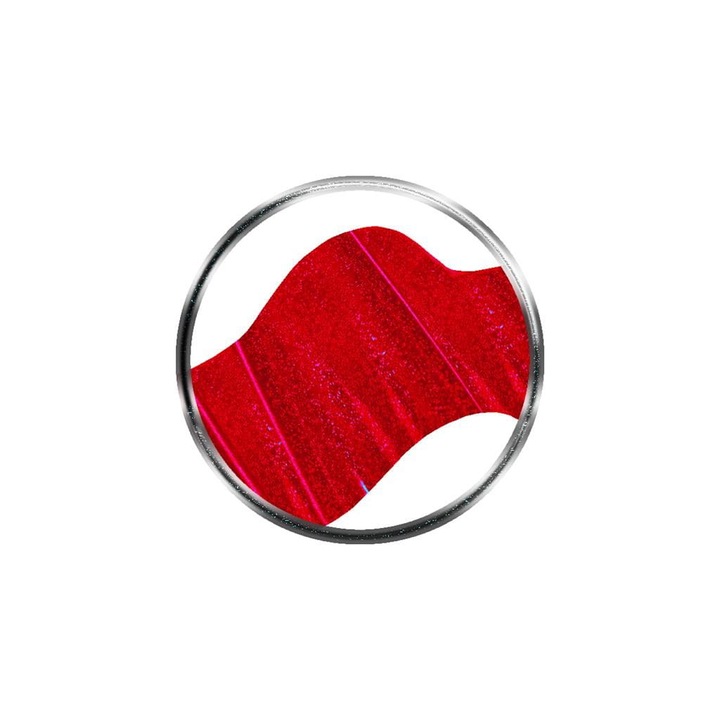 Transzferfólia, Bass Cosmetics, 0,5 m, Piros