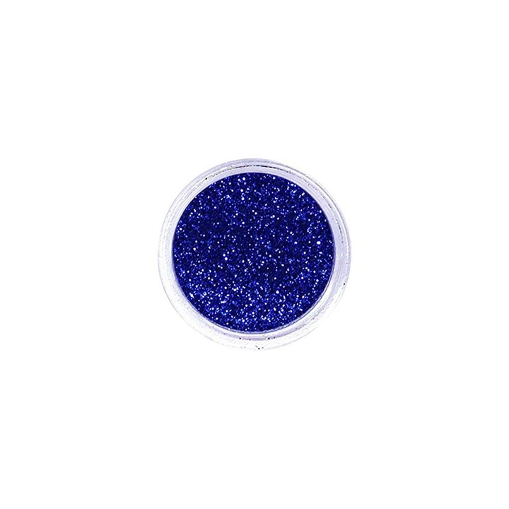 Csillámpor HQ, Bass Cosmetics, sötétkék, 7 ml
