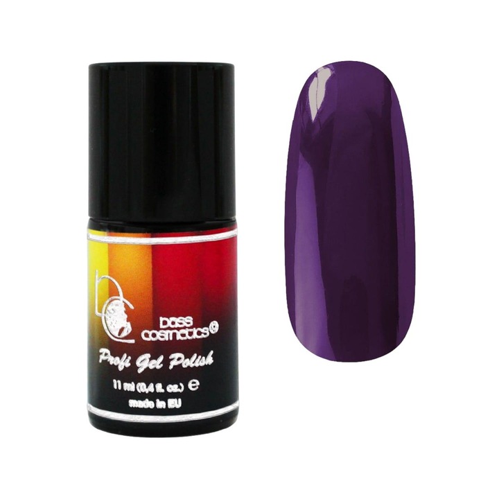 Oja hibrida, Bass Cosmetics, 11 ml, 76 Dark lilac