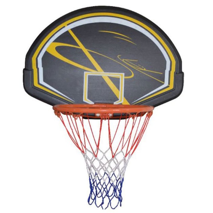 Spartan 80 x 56 centiméteres kosárlabda palánk, gyűrűvel