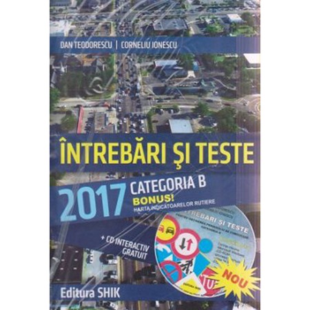 Intrebari Si Teste Categoria B Cd Dan Teodorescu Corneliu Ionescu Emag Ro