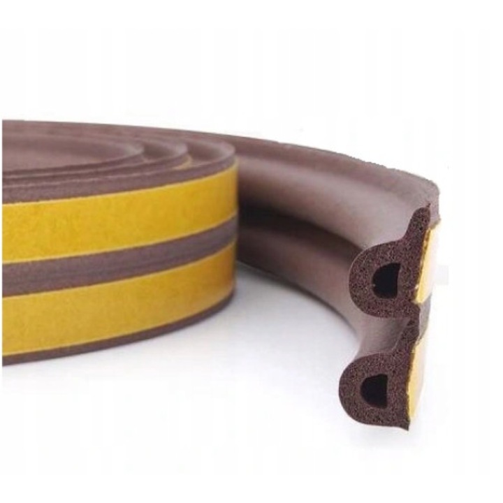 Banda de etansare, Kaem, Cauciuc, 3 m, Maro