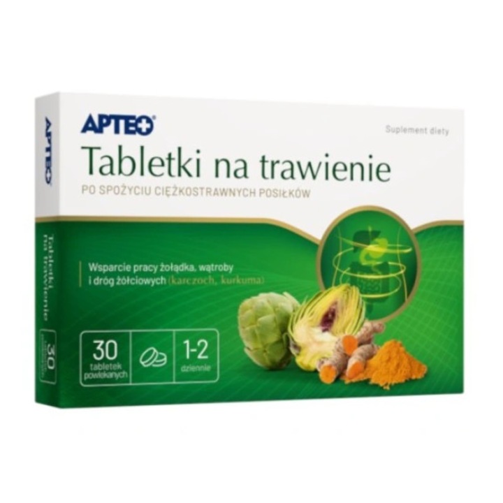 Supliment alimentar Apteo Digestion, 30 comprimate