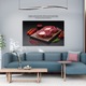 Vászonfestés: Köhögés öröm - Ossobuco, marhahús, ízletes, előkészítés 70x50cm