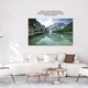 Vászonkép Pragser Wildsee-vel, Dolomitok - Az Alpok békéje és szépsége 90x60cm