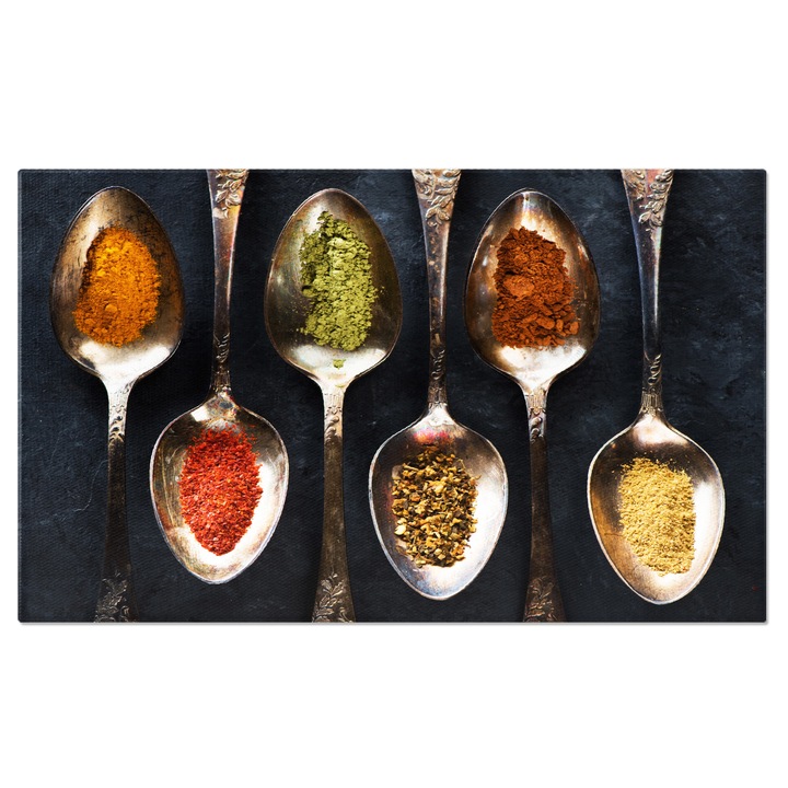 Картина на платно - Подправки Аромати - Кулинарна кухня 120x80CM