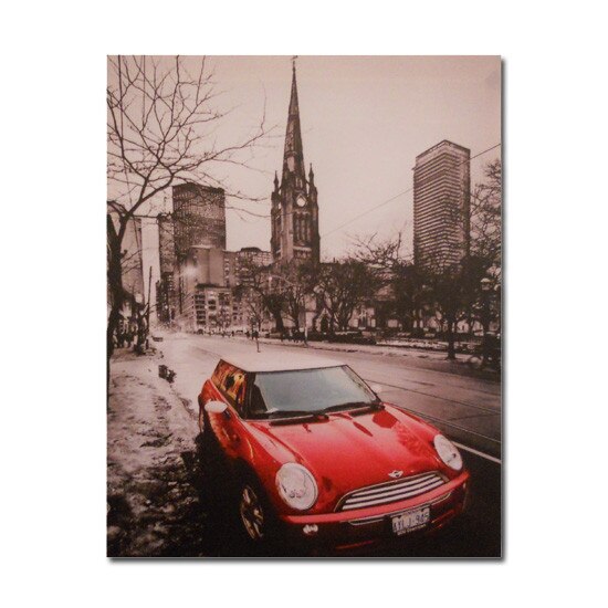 Tablou Mini Cooper, GiftMarket, 40 x 50 x 2 cm