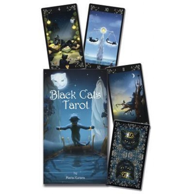The Black Cats Tarot Deck - Lo Scarabeo (Author)