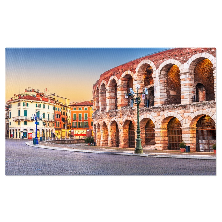 Картина на платно - Вечният Рим: Паметници и култура 70x50CM