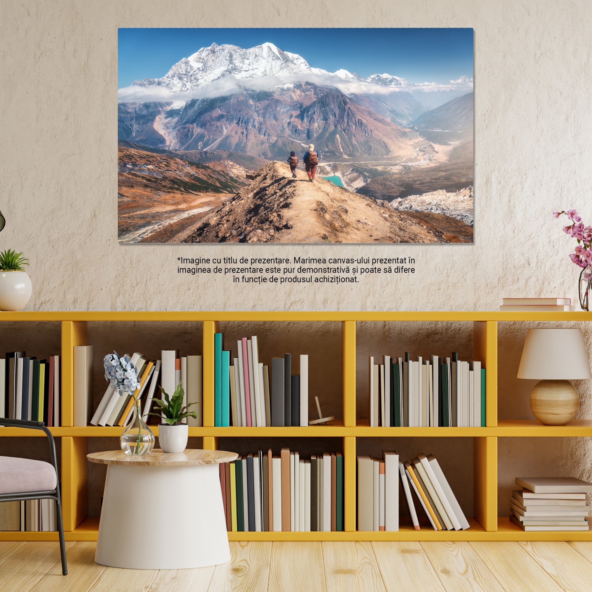 Картина на платно - Хималаи: Пътуване през високи планини 70x50CM - eMAG.bg