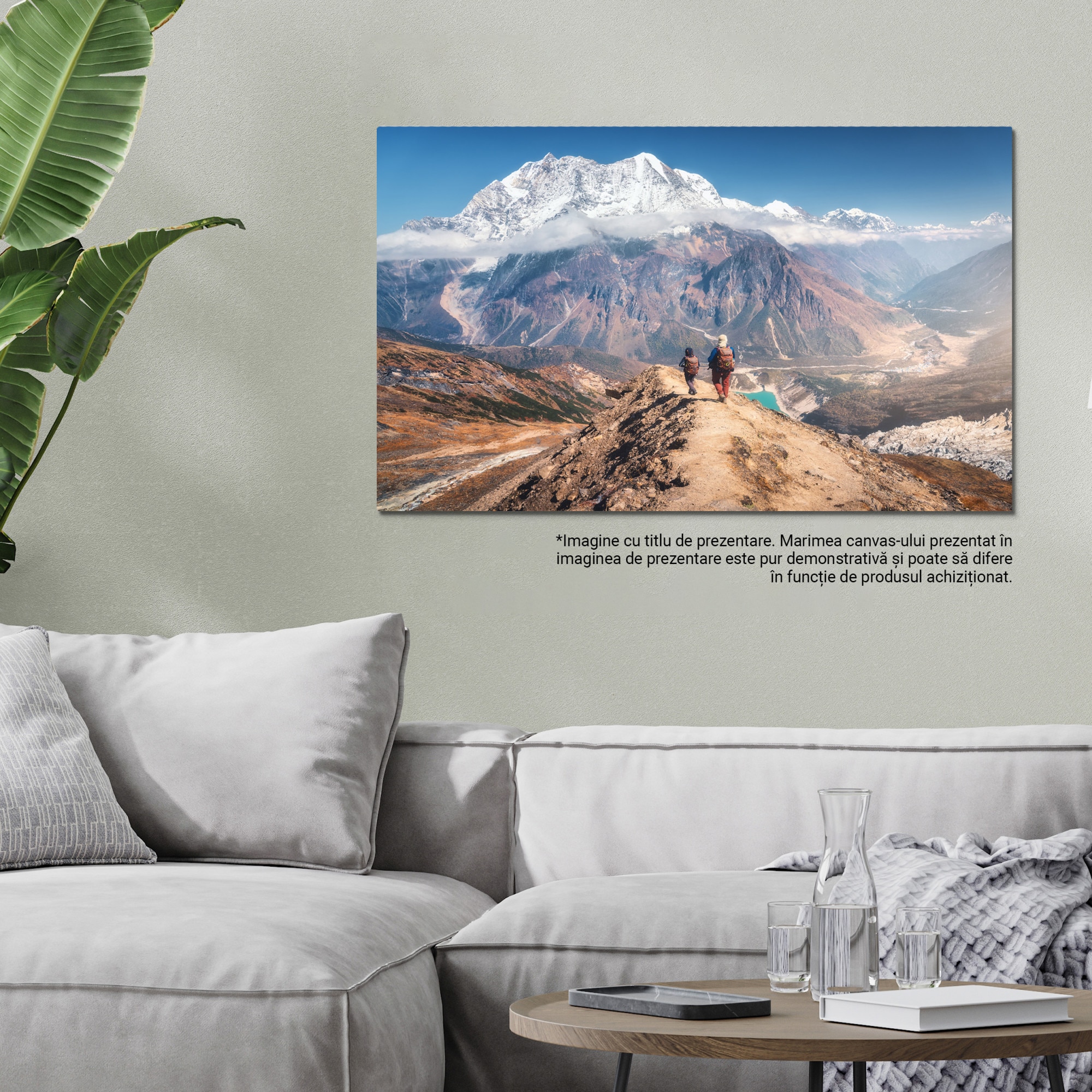 Картина на платно - Хималаи: Пътуване през високи планини 70x50CM - eMAG.bg
