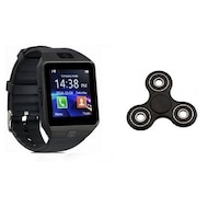 ceas metalic smartwatch cu telefon-micro sim imk-09 plus 2017card micro-sd bluetooth touchscreen whatsapp notificari camera 13 mpx monitorizare somnsedentarism anti-pierdere browser facebook folie protectie ecran black fidget spinner cadou imagen 25_0_
0