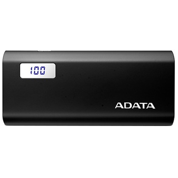 Acumulator extern ADATA P12500D, 2xUSB, 12500mAh, Black Acumulator extern ADATA P12500D, 2xUSB, 12500mAh, Black
