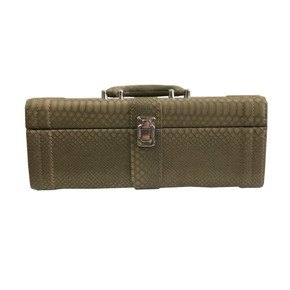 Cutie de vin si accesorii, Accent 100439-2, Piele artificiala, Gri