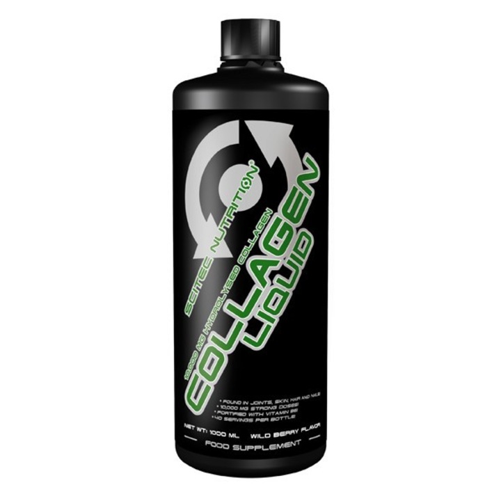 Colagen lichid hidrolizat 10 000 mg, Aroma de fructe de padure, 1 L, Scitec Nutrition