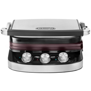 Gratar electric De'Longhi CGH912C, 1500 W, 5 in 1, Invelis ceramic, Inox Gratar electric De'Longhi CGH912C, 1500 W, 5 in 1, Invelis ceramic, Inox