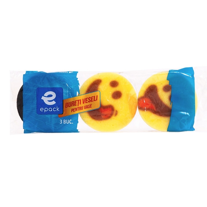 Bureti pentru spalat vasele "VESELI" 3buc/set