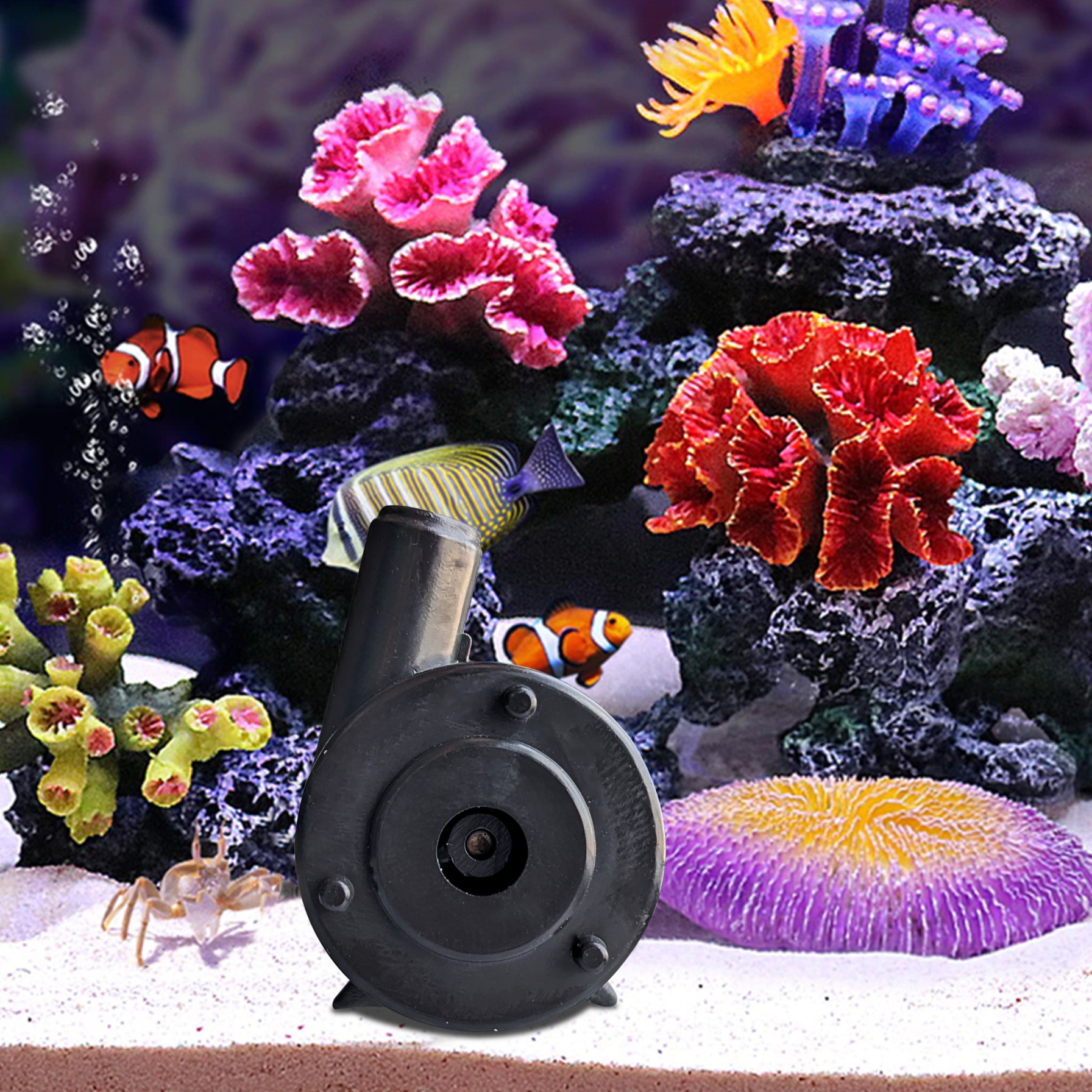 Мини потопяема центробежна помпа, за фонтани, аквариуми, 80l/h, 5V, 6W ...
