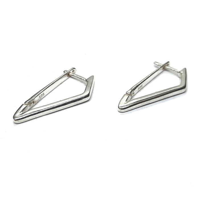 Дамски сребърни обеци, Empress, E000884, Проба 925