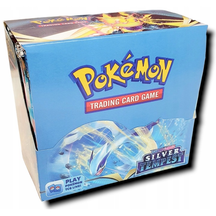 OEM Kártyajáték, Pokemon Box, 36 Booster, 360 Sword Shield kártya