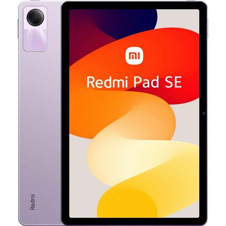 Tableta Xiaomi Redmi Pad SE, 4GB RAM, 128GB, Wi-Fi, Lavender Purple