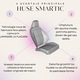 Huse scaune auto SMARTIC®, Premium Lux, 11 piese, compatibile cu airbag, rabatabile, 3 straturi de material, albastru/negru