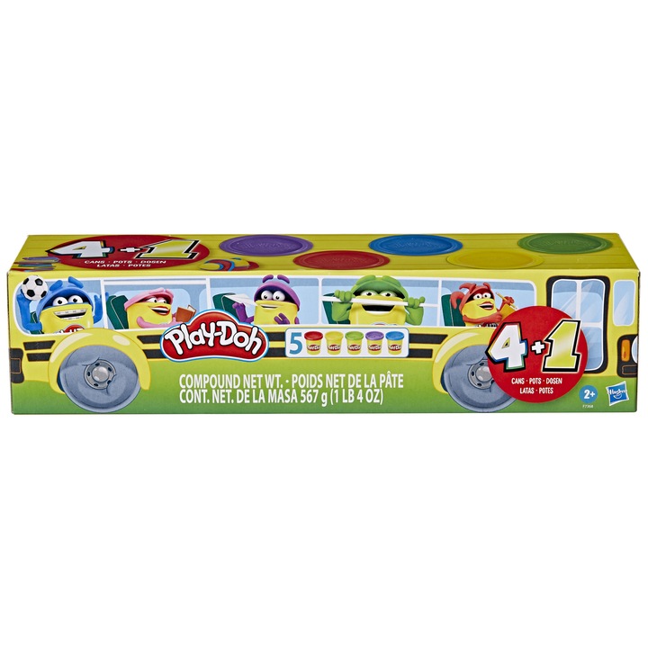 Play-Doh készlet - Vissza az iskolába, 5 doboz