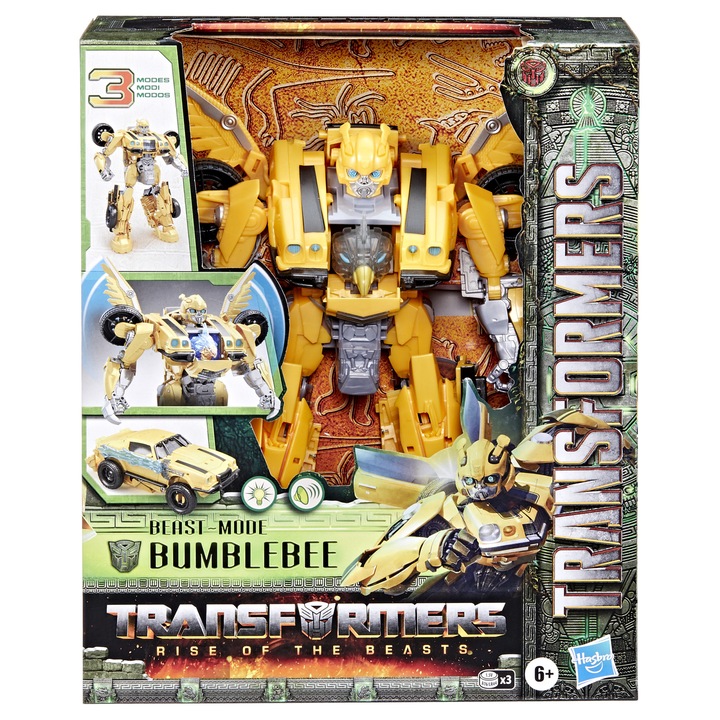 Figurina Transformers: Rise of the Beasts - Beast Mode Bumblebee