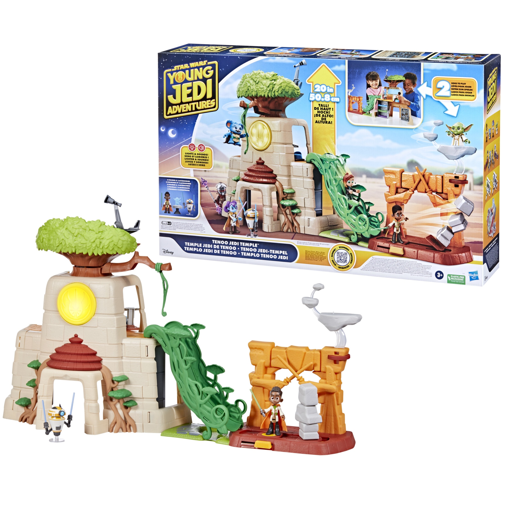 Set de joaca Star Wars: Young Jedi Adventures - Tenoo Jedi Temple
