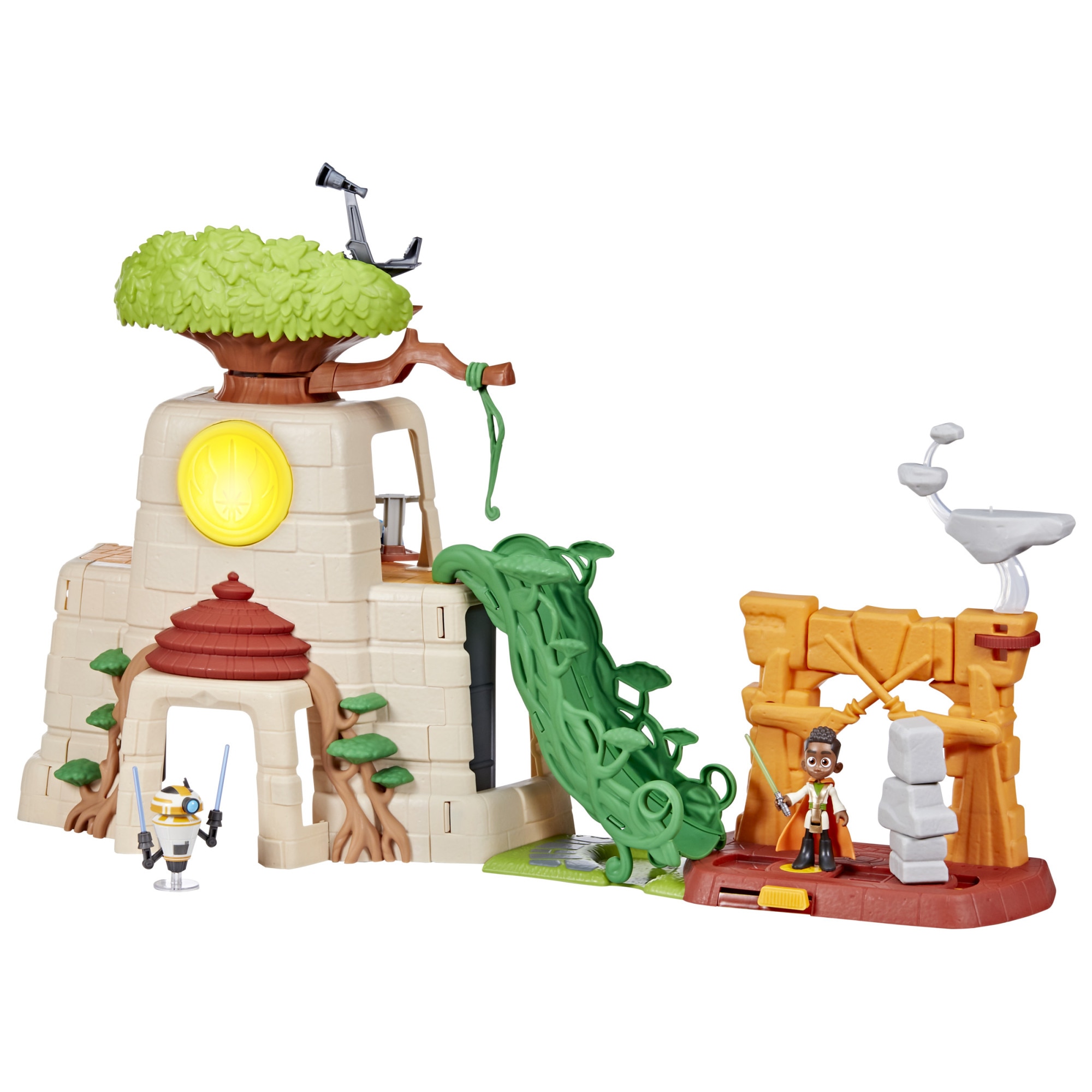 Set de joaca Star Wars: Young Jedi Adventures - Tenoo Jedi Temple