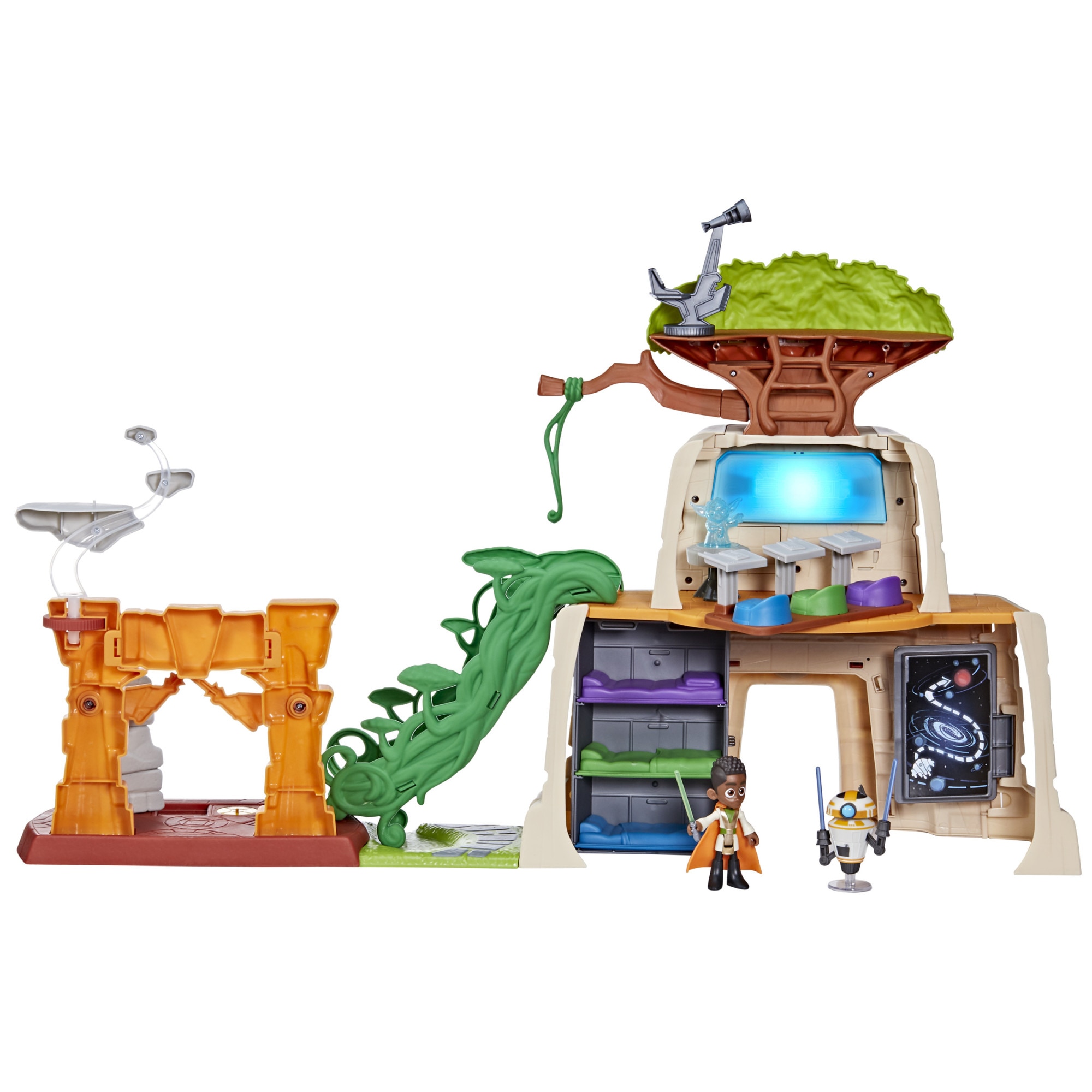 Set de joaca Star Wars: Young Jedi Adventures - Tenoo Jedi Temple