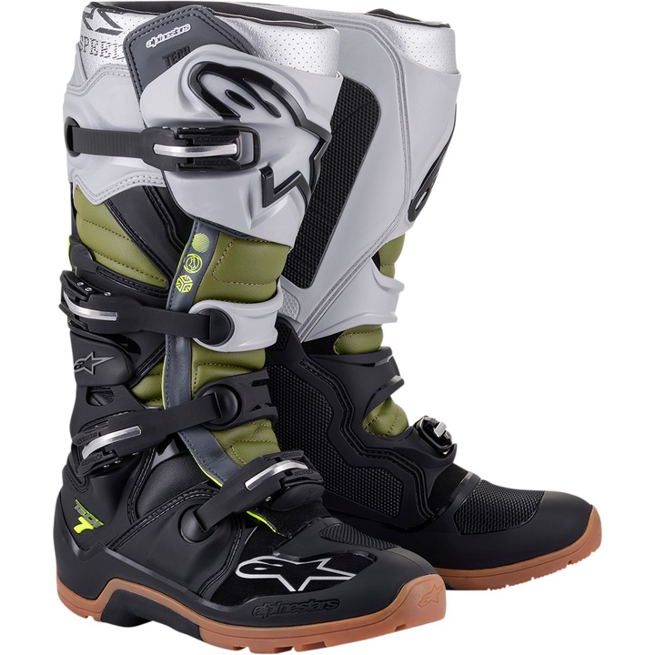 Cizme motocross Alpinestars tech 7 Gri Negru, 42
