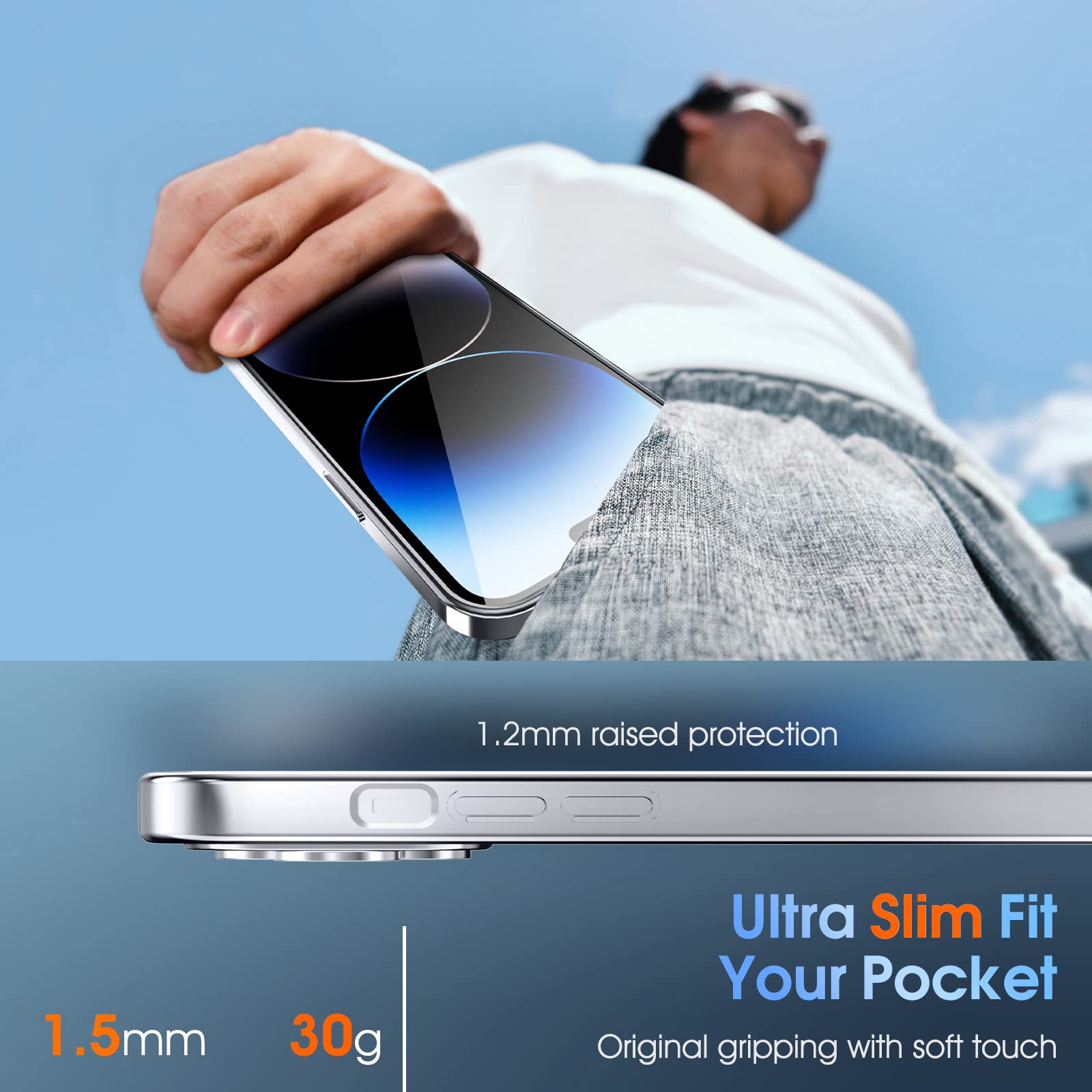 Husa din silicon cu margini metalizate Ultra-Soft, Luxury Magsafe, compatibila cu iPhone 11 Pro / Argintiu