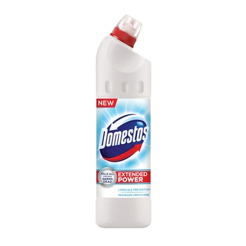 Dezinfectant inalbitor anticalcar Domestos White&Shine, 750 ml Dezinfectant inalbitor anticalcar Domestos White&Shine, 750 ml