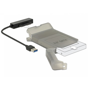 Adaptor USB 3.0 la SATA III pentru HDD 2.5 Adaptor USB 3.0 la SATA III pentru HDD 2.5