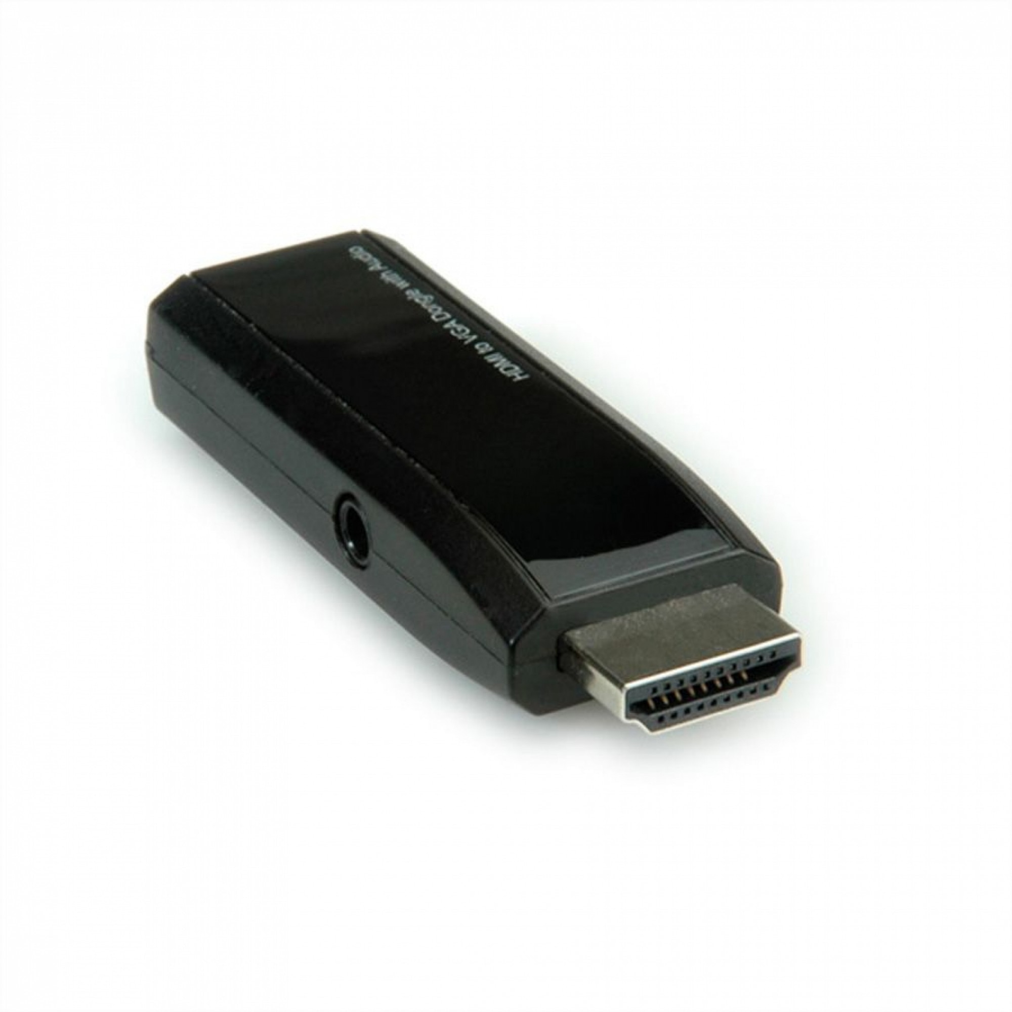 Adaptor HDMI la VGA cu audio T-M Negru, Roline 12.03.3117