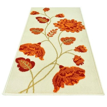 Covor Floral Polipropilena Decorino Colectia Alrami C-020101 120x170 Covor Floral Polipropilena Decorino Colectia Alrami C-020101 120x170