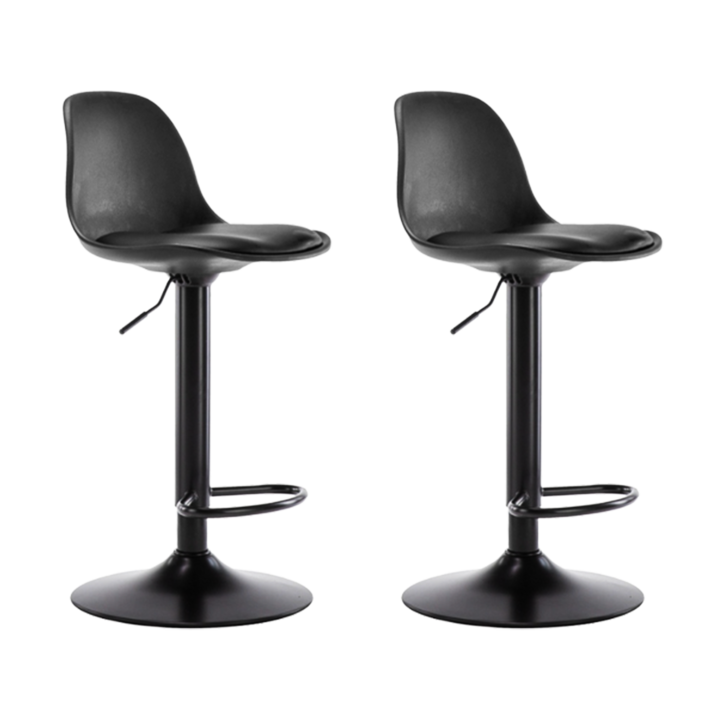 2 székből álló készlet Bar 2HOME, Bistro 4, Full-black