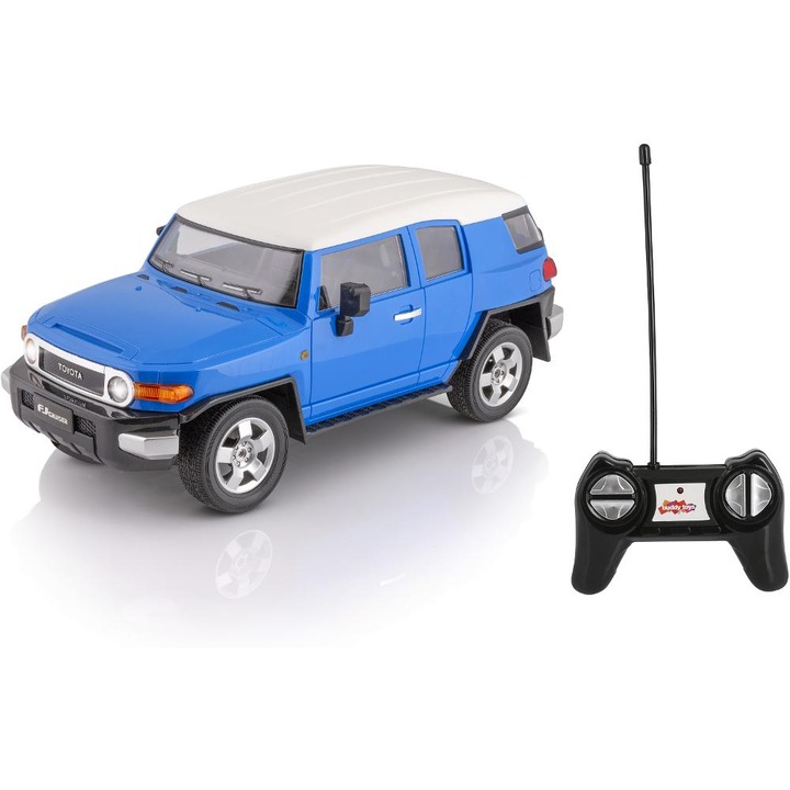 Masina Buddy Toys Cruiser FJ 12.210 cu telecomanda, albastra